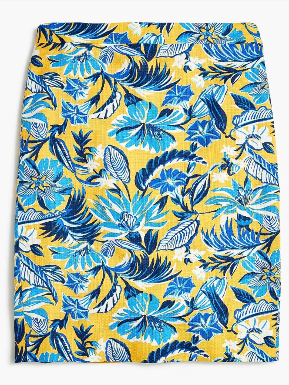 J.Crew Factory printed basketweave pencil skirt